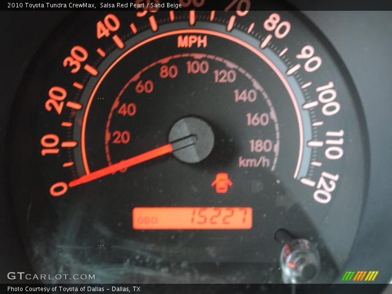 Salsa Red Pearl / Sand Beige 2010 Toyota Tundra CrewMax