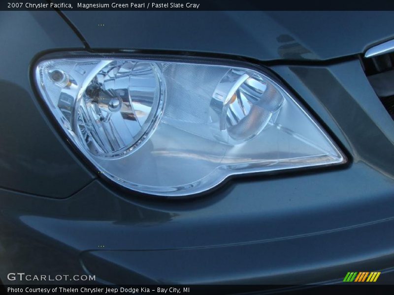 Magnesium Green Pearl / Pastel Slate Gray 2007 Chrysler Pacifica