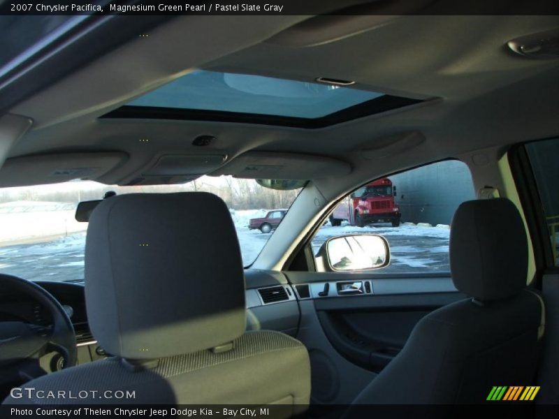 Magnesium Green Pearl / Pastel Slate Gray 2007 Chrysler Pacifica