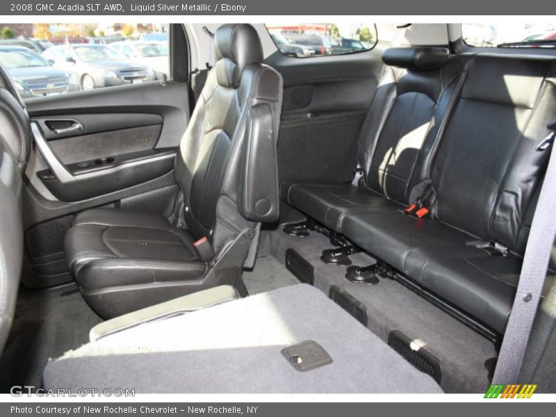 Liquid Silver Metallic / Ebony 2008 GMC Acadia SLT AWD