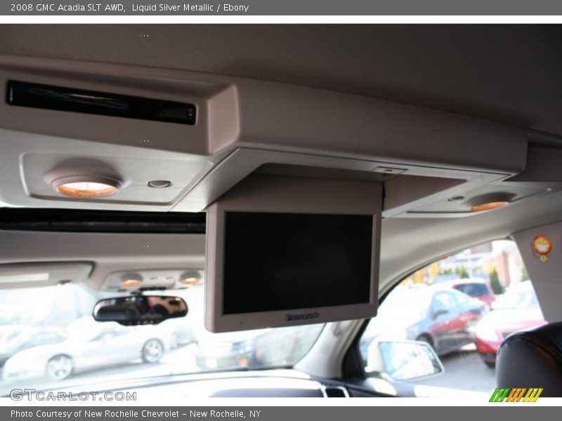 Liquid Silver Metallic / Ebony 2008 GMC Acadia SLT AWD