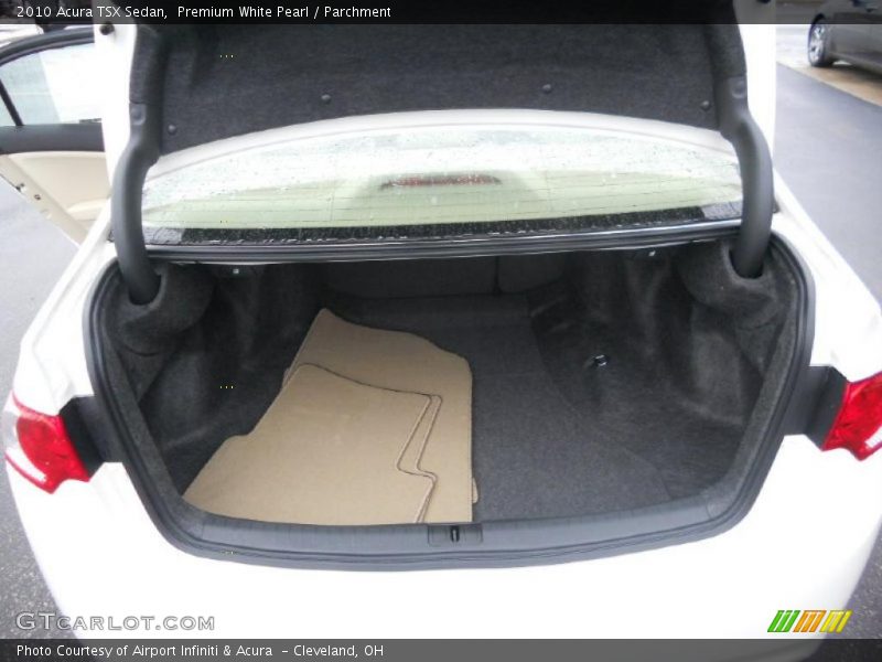 Premium White Pearl / Parchment 2010 Acura TSX Sedan