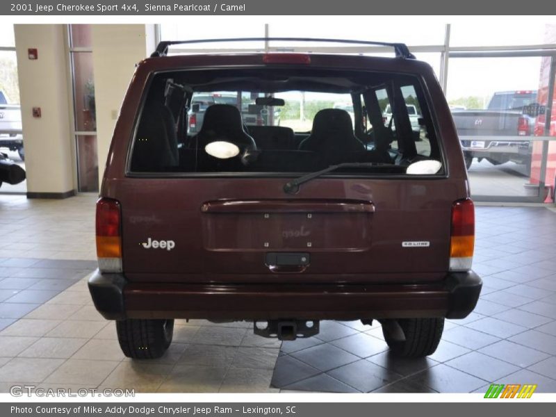 Sienna Pearlcoat / Camel 2001 Jeep Cherokee Sport 4x4