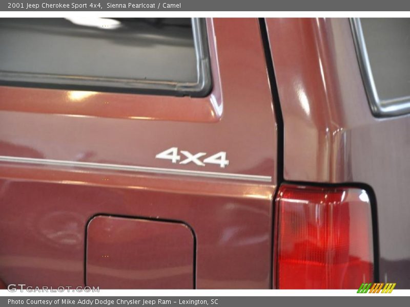 Sienna Pearlcoat / Camel 2001 Jeep Cherokee Sport 4x4