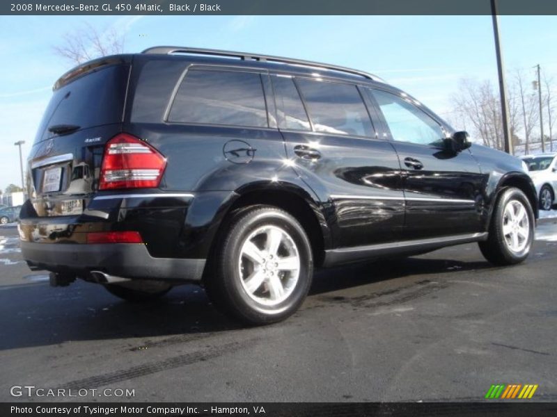 Black / Black 2008 Mercedes-Benz GL 450 4Matic