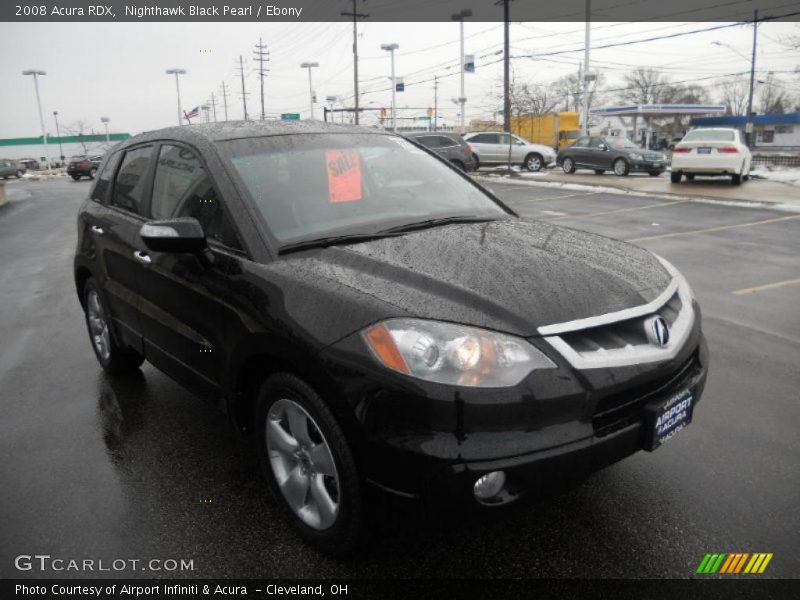 Nighthawk Black Pearl / Ebony 2008 Acura RDX