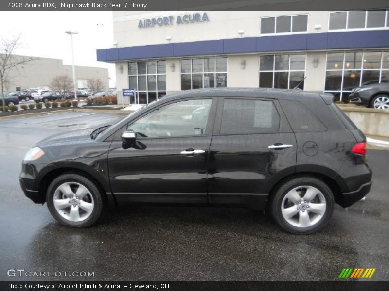 Nighthawk Black Pearl / Ebony 2008 Acura RDX