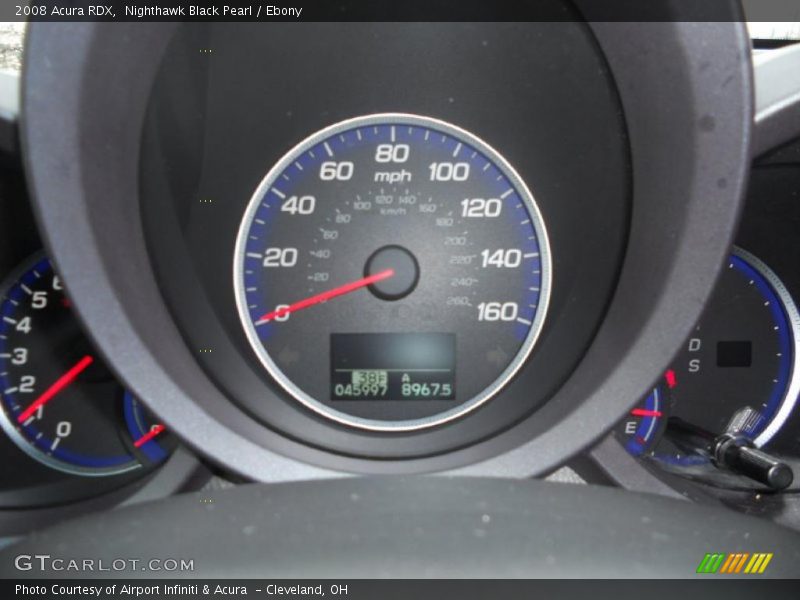 Nighthawk Black Pearl / Ebony 2008 Acura RDX