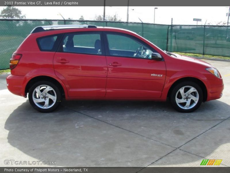  2003 Vibe GT Lava Red