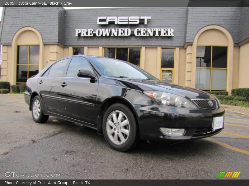 Black / Gray 2005 Toyota Camry SE