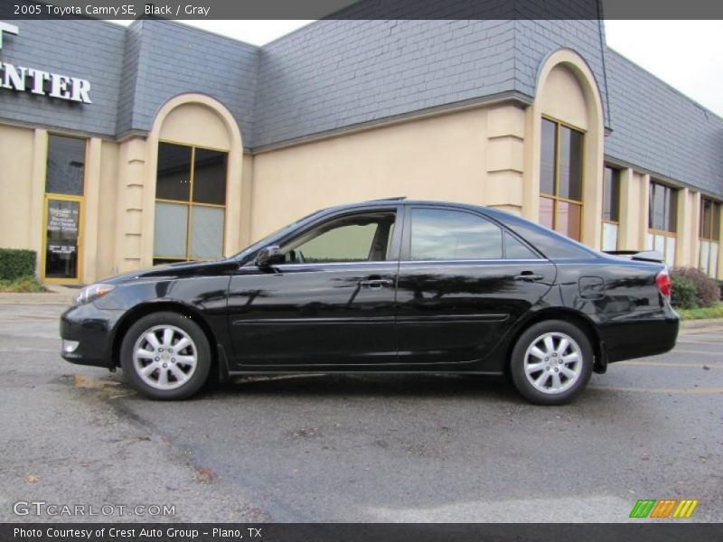 Black / Gray 2005 Toyota Camry SE