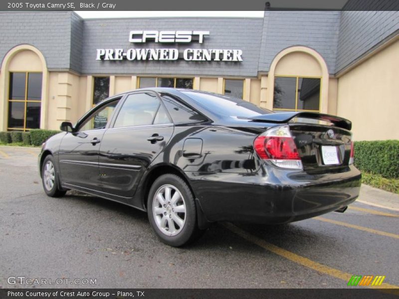Black / Gray 2005 Toyota Camry SE
