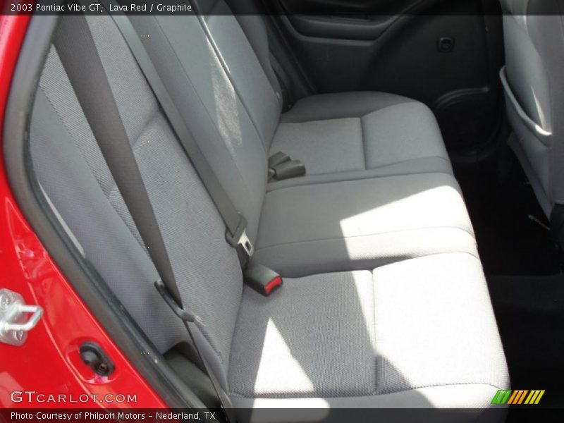 Lava Red / Graphite 2003 Pontiac Vibe GT