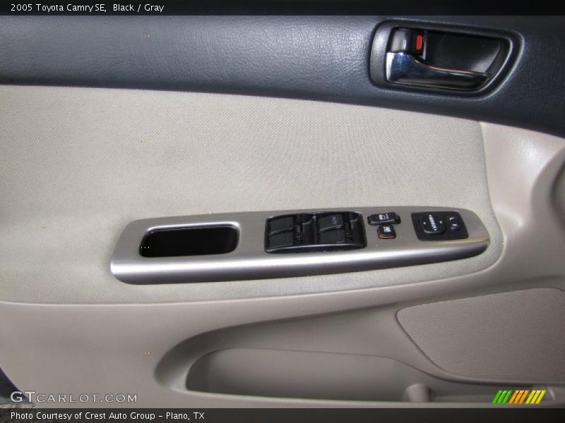 Black / Gray 2005 Toyota Camry SE