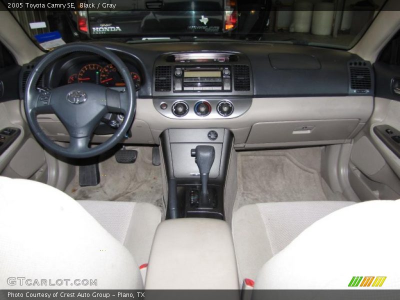 Black / Gray 2005 Toyota Camry SE