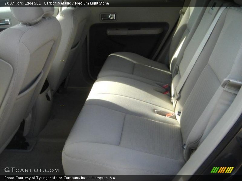Carbon Metallic / Medium Light Stone 2007 Ford Edge SEL