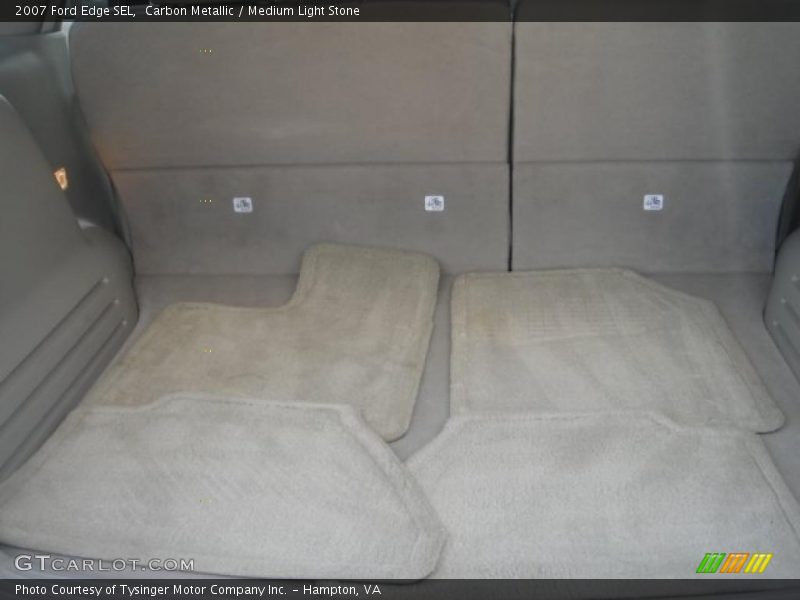 Carbon Metallic / Medium Light Stone 2007 Ford Edge SEL