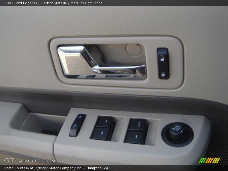 Carbon Metallic / Medium Light Stone 2007 Ford Edge SEL