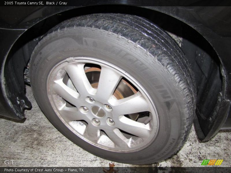 Black / Gray 2005 Toyota Camry SE