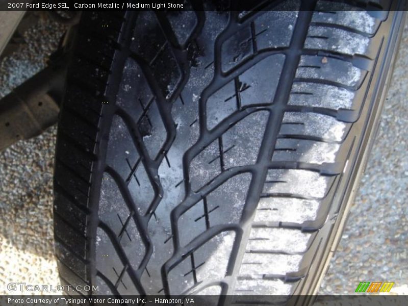 Carbon Metallic / Medium Light Stone 2007 Ford Edge SEL