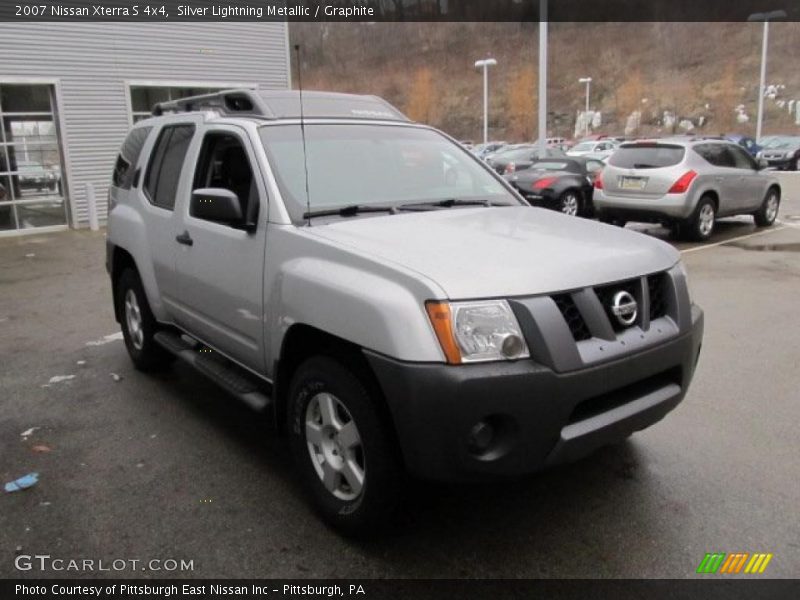 Silver Lightning Metallic / Graphite 2007 Nissan Xterra S 4x4