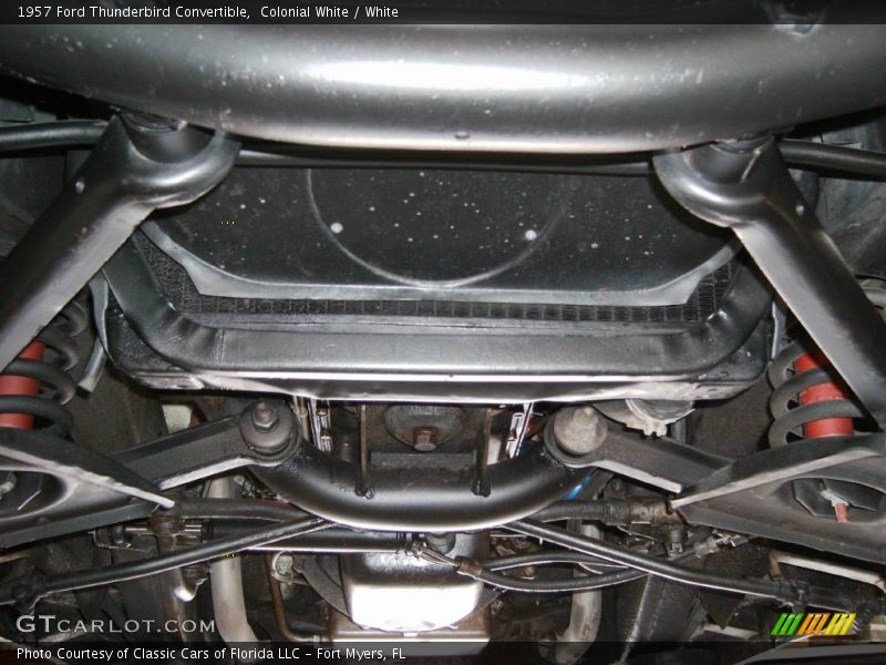 Colonial White / White 1957 Ford Thunderbird Convertible