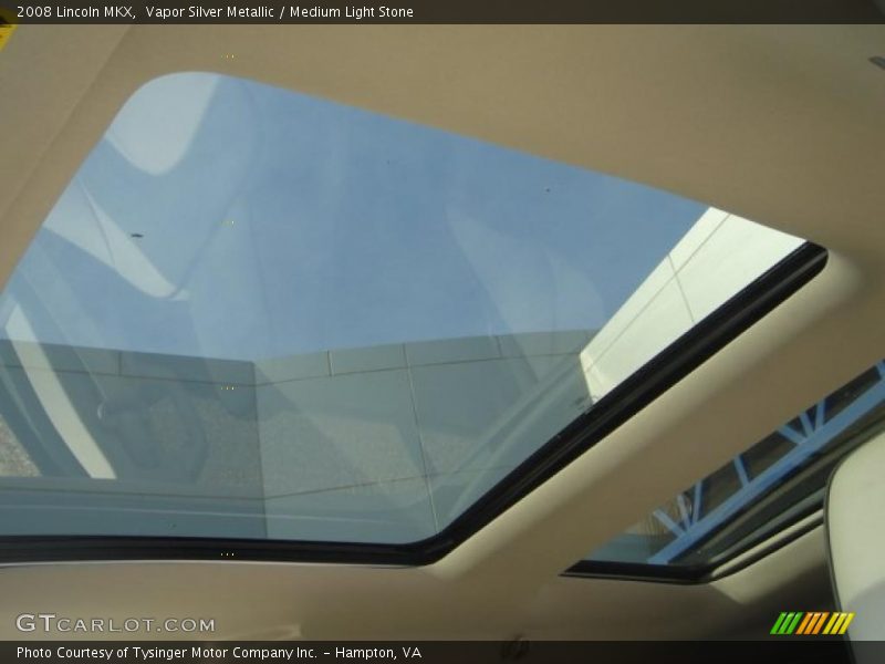 Vapor Silver Metallic / Medium Light Stone 2008 Lincoln MKX