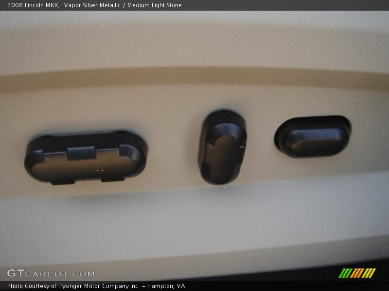 Vapor Silver Metallic / Medium Light Stone 2008 Lincoln MKX