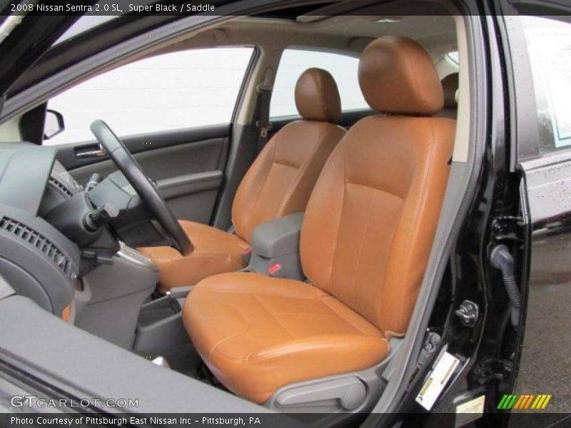 Super Black / Saddle 2008 Nissan Sentra 2.0 SL