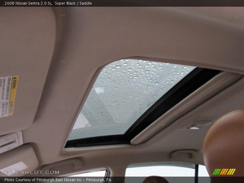 Super Black / Saddle 2008 Nissan Sentra 2.0 SL