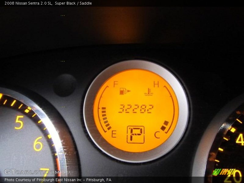 Super Black / Saddle 2008 Nissan Sentra 2.0 SL