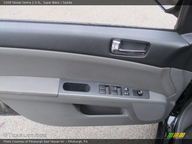 Super Black / Saddle 2008 Nissan Sentra 2.0 SL