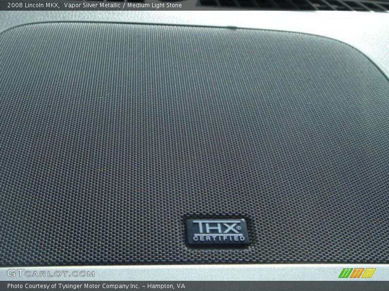 Vapor Silver Metallic / Medium Light Stone 2008 Lincoln MKX