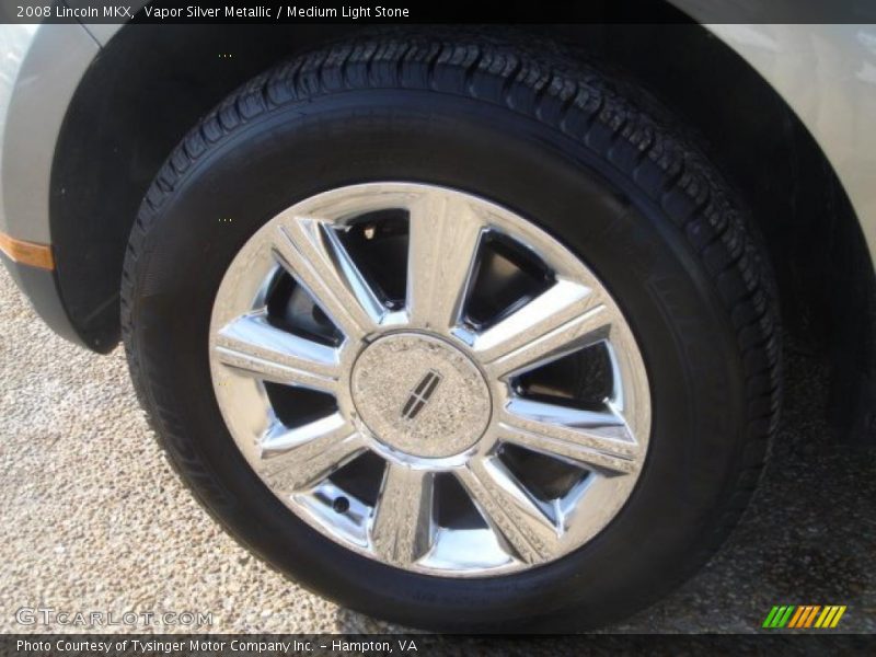 Vapor Silver Metallic / Medium Light Stone 2008 Lincoln MKX