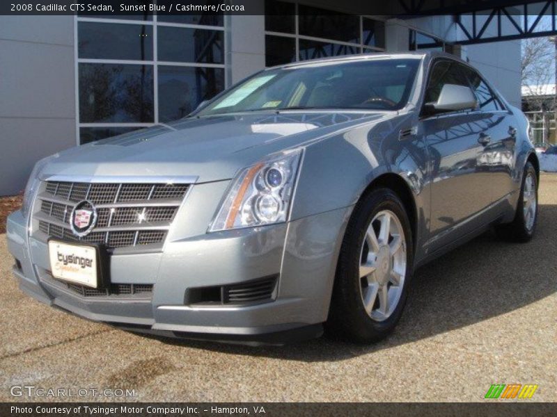 Front 3/4 View of 2008 CTS Sedan