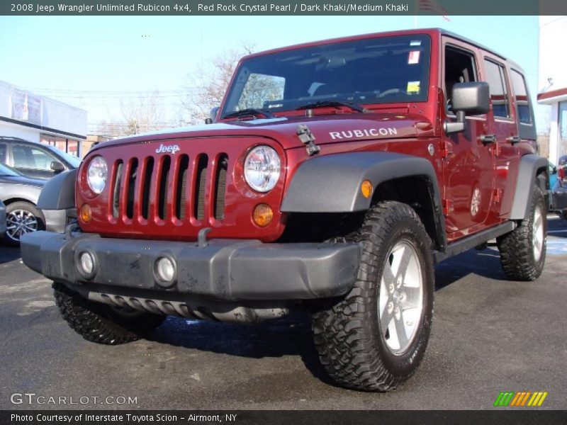 Front 3/4 View of 2008 Wrangler Unlimited Rubicon 4x4