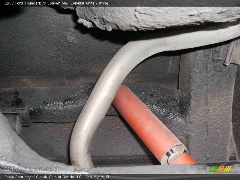 Colonial White / White 1957 Ford Thunderbird Convertible
