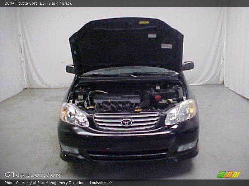 Black / Black 2004 Toyota Corolla S