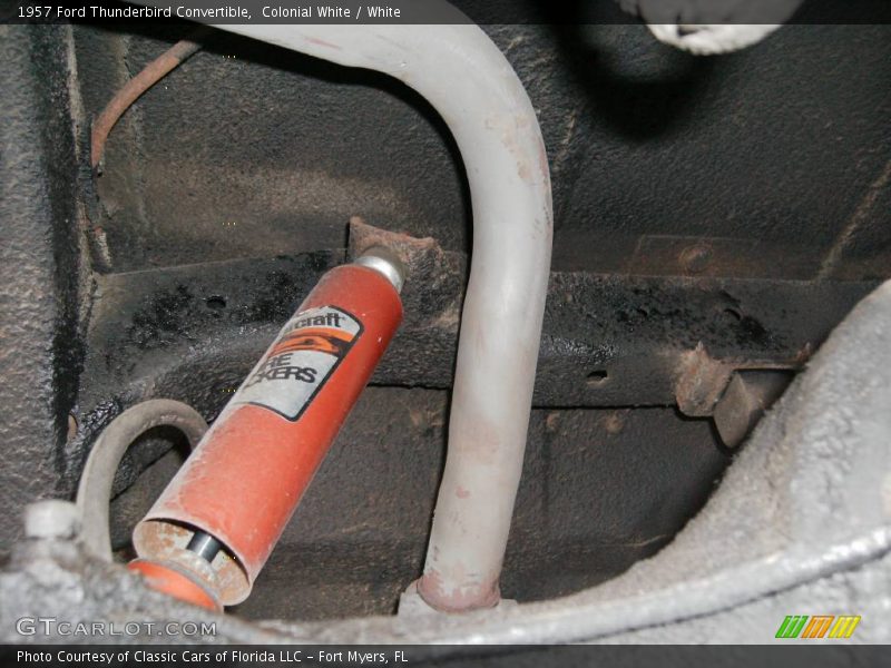 Colonial White / White 1957 Ford Thunderbird Convertible
