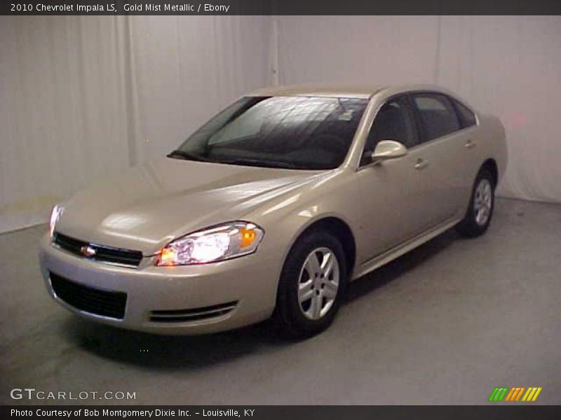 Gold Mist Metallic / Ebony 2010 Chevrolet Impala LS