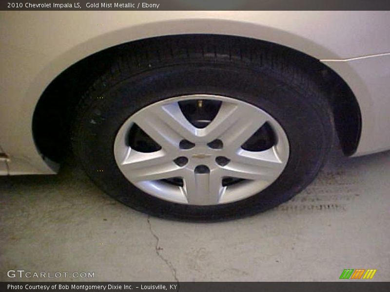 Gold Mist Metallic / Ebony 2010 Chevrolet Impala LS