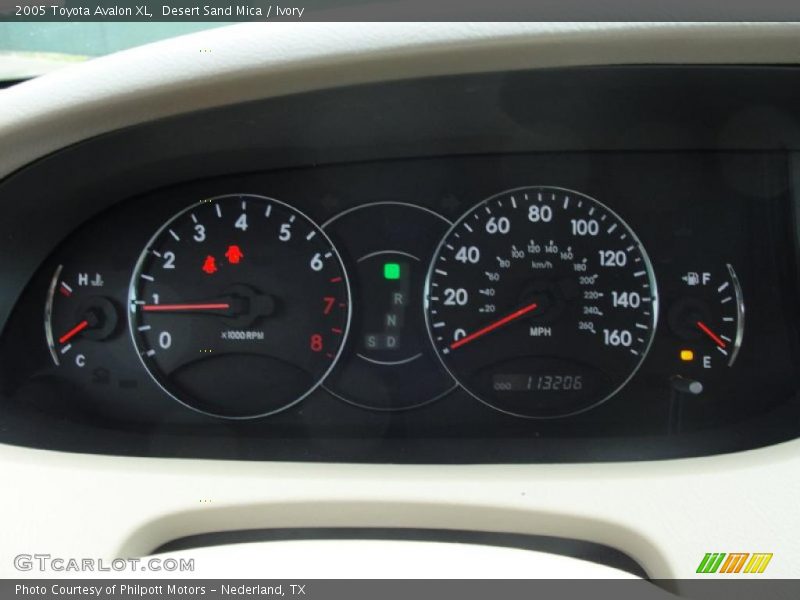 Desert Sand Mica / Ivory 2005 Toyota Avalon XL