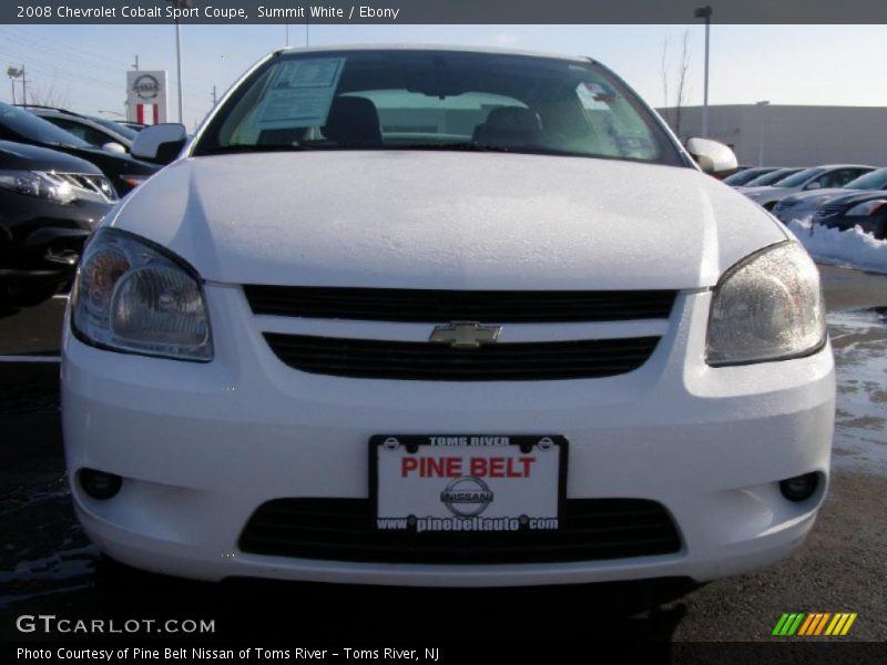 Summit White / Ebony 2008 Chevrolet Cobalt Sport Coupe