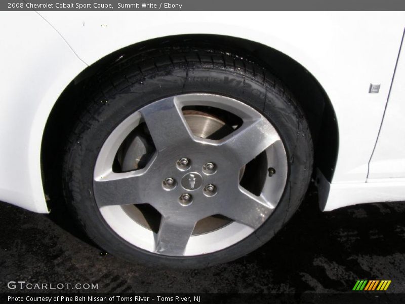 Summit White / Ebony 2008 Chevrolet Cobalt Sport Coupe