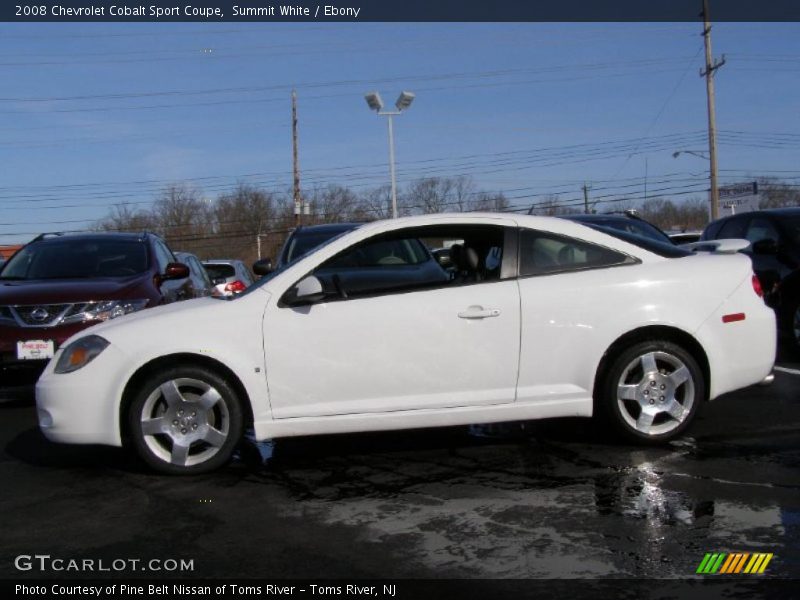 Summit White / Ebony 2008 Chevrolet Cobalt Sport Coupe