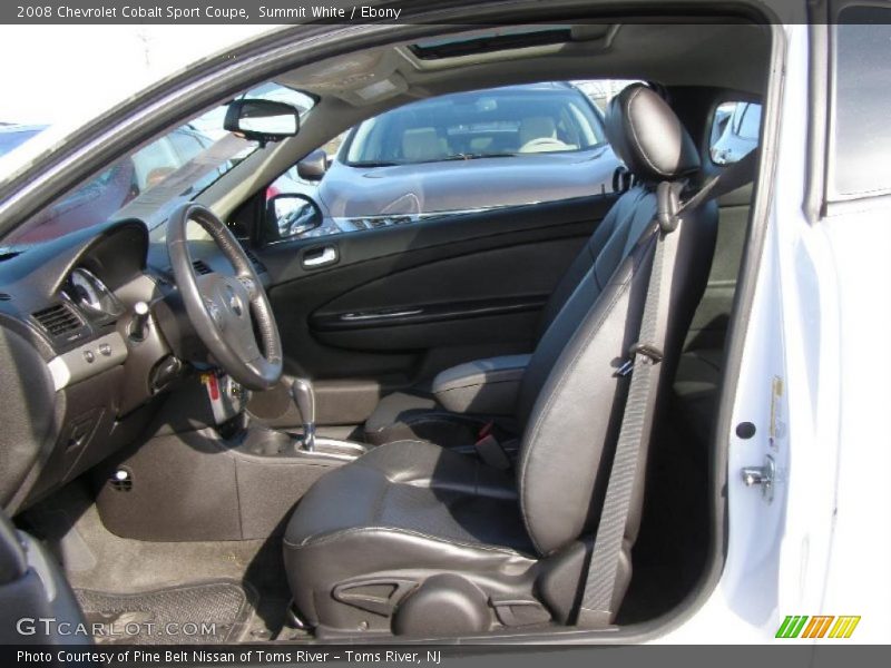 Summit White / Ebony 2008 Chevrolet Cobalt Sport Coupe