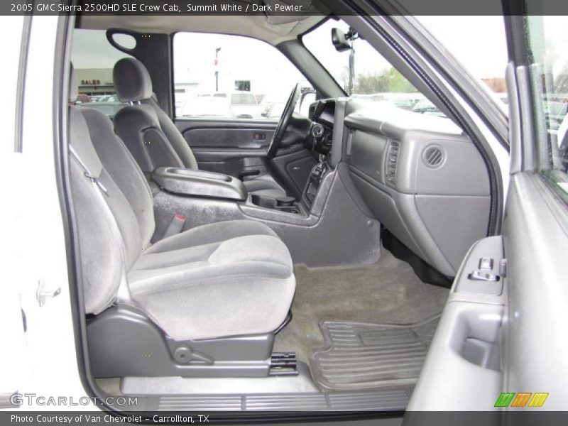  2005 Sierra 2500HD SLE Crew Cab Dark Pewter Interior