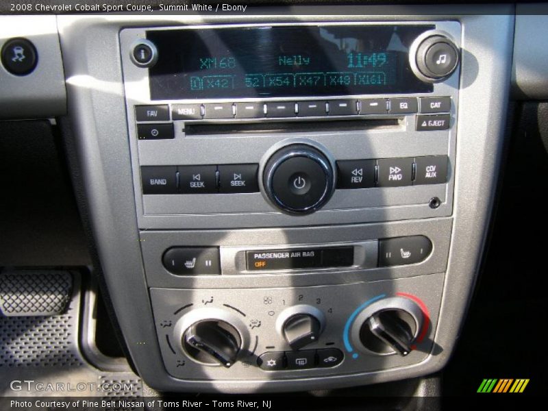 Summit White / Ebony 2008 Chevrolet Cobalt Sport Coupe