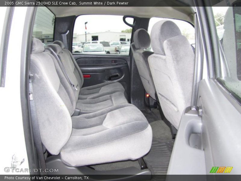 2005 Sierra 2500HD SLE Crew Cab Dark Pewter Interior
