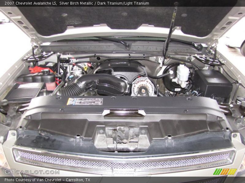 Silver Birch Metallic / Dark Titanium/Light Titanium 2007 Chevrolet Avalanche LS